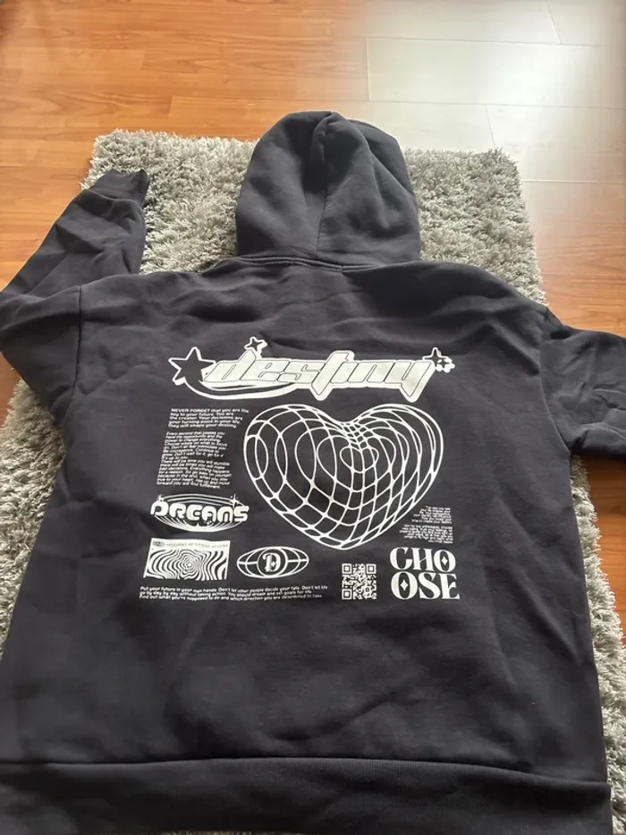 Sweat à capuche XXS - photo numéro 4