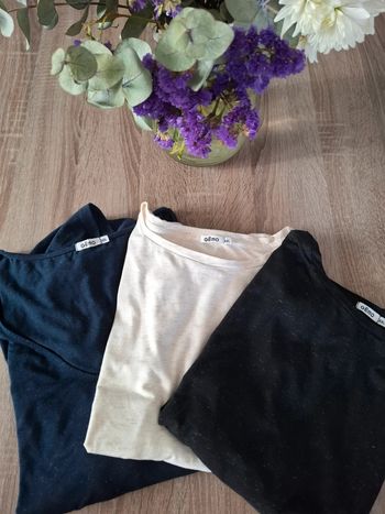 Lot de t-shirts femme taille XXL ou 46