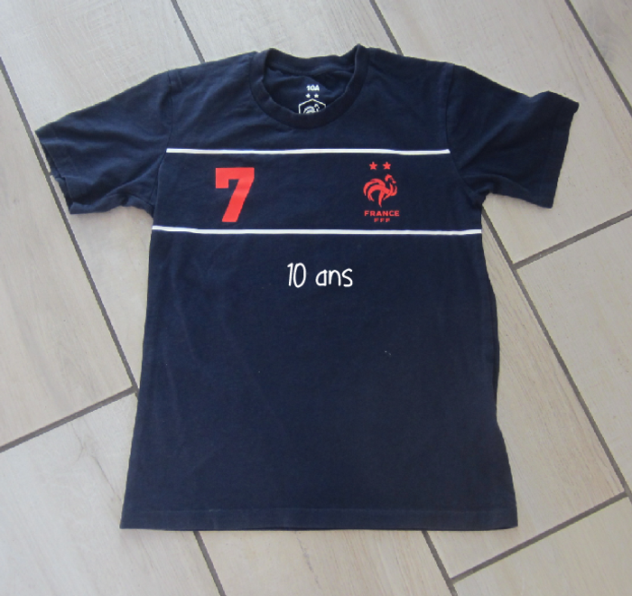 Tee shirt foot FFF