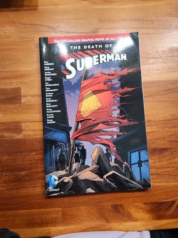 Bande dessinée : the death of  Superman