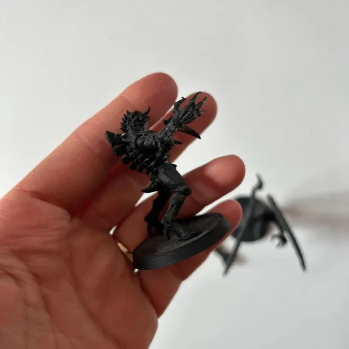 Lot figurines warhammer genestealer tyranide métal - photo numéro 3