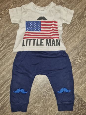 Ensemble little man 12 mois