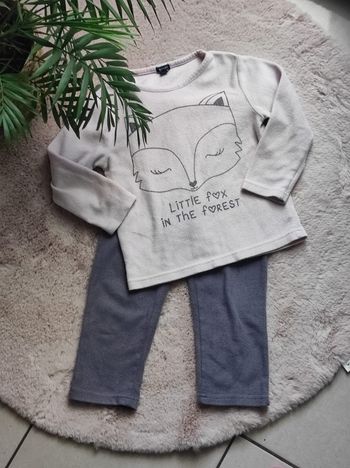 Pyjama renard 4ans