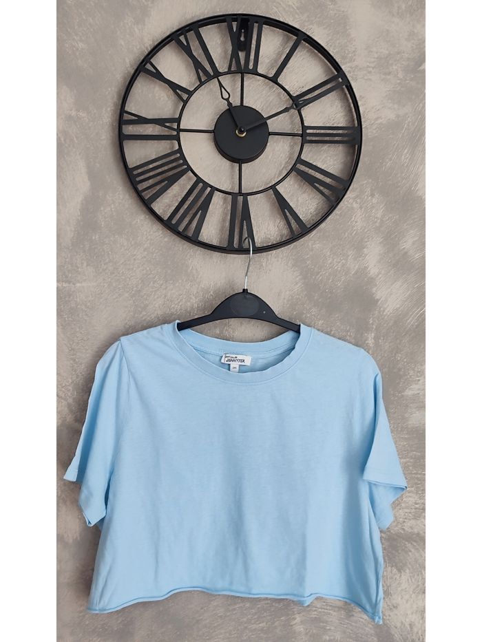 Tee-shirt cropped Jennyfer XXS - photo numéro 1
