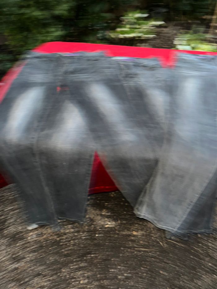 Lot de 4 jeans noir T 40 avec élasthanne - photo numéro 3