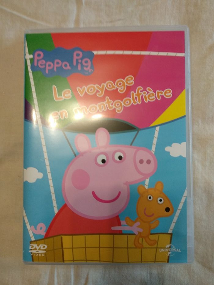 DVD PEPPA pig Le voyage en montgolfière
