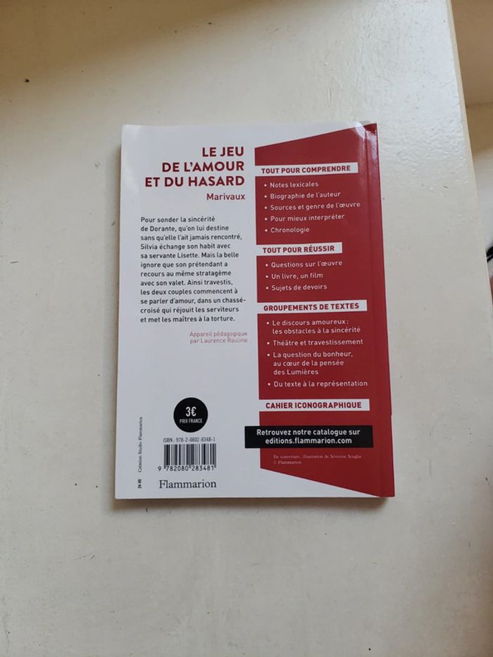 Piece de théâtre le jeu de l'amour et du hasard - photo numéro 2