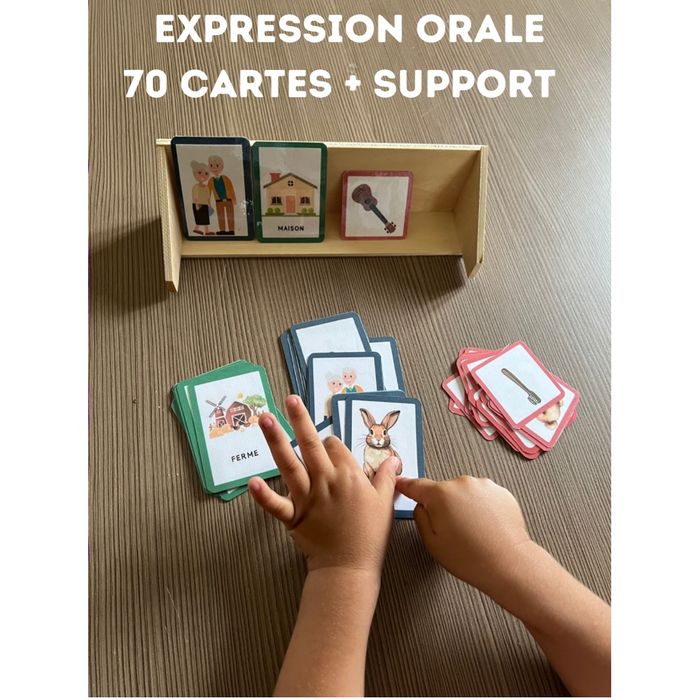 Cartes expression orale - langage