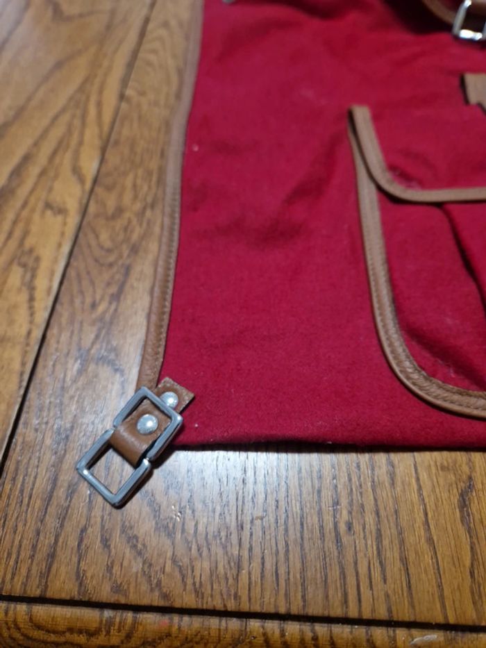 Sac a dos tissus cuir Just Campagne - photo numéro 3