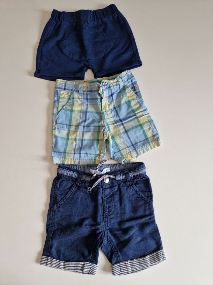 Lot de 3 shorts 24 mois - photo numéro 1