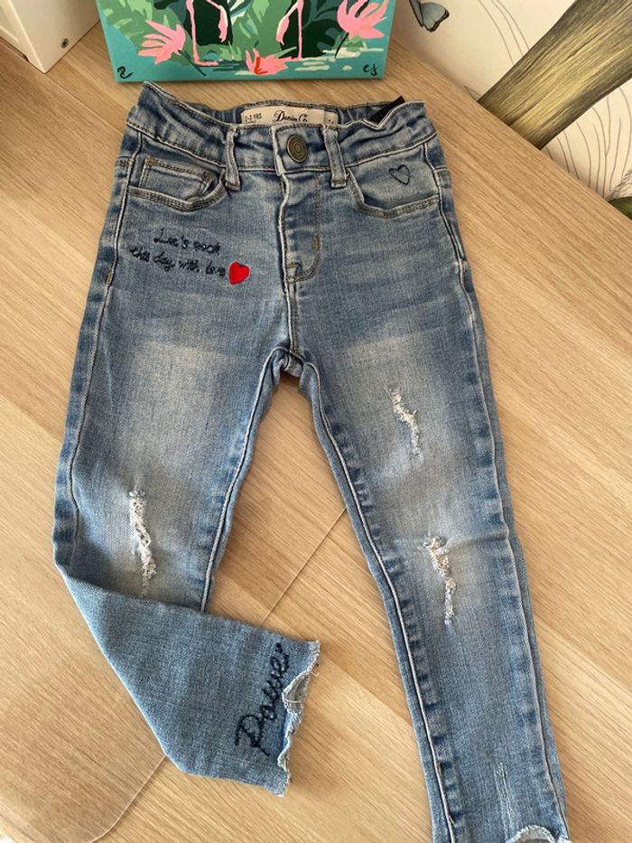 Jean denim co état neuf 3 ans - photo numéro 2