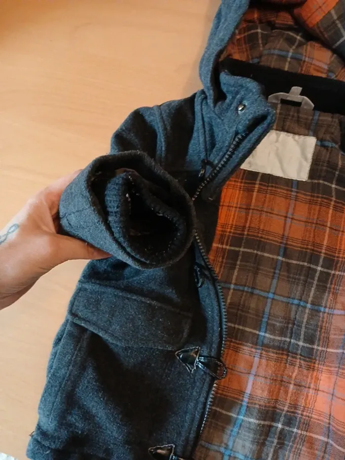 Manteau chaud 24mois noir - photo numéro 6