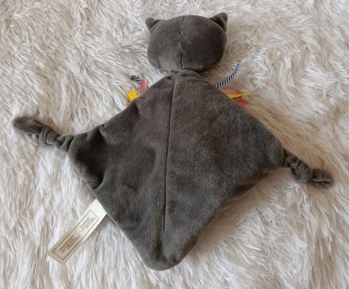 Doudou chat livre gris -Bonne nuit -Auzou - photo numéro 3