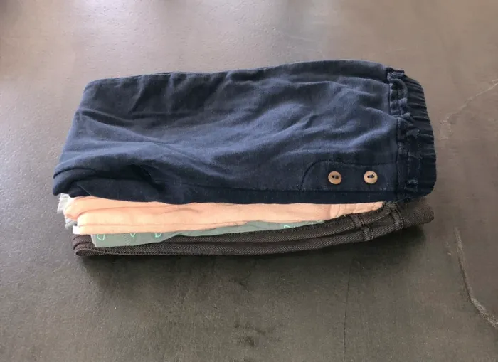 Lot pantalon legging fille