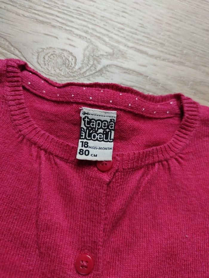 Gilet fille 18 mois - photo numéro 2