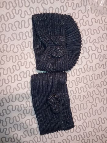 Ensemble bonnet + écharpe