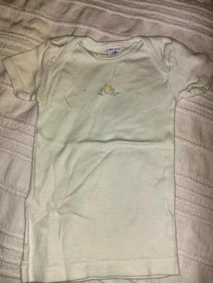 Lot 3 bodies et 1 t-shirt  Petit bateau - photo numéro 13