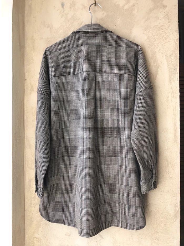 Sur chemise oversize prince de galles Stradivarius S - photo numéro 2