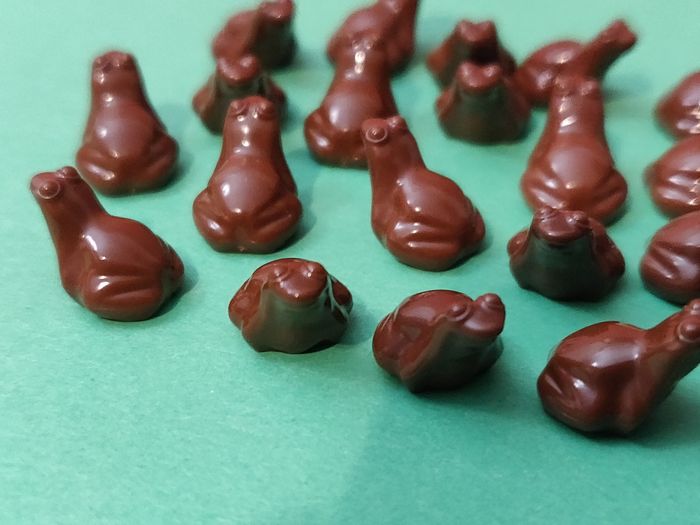 Lot 20 grenouilles marron Lego - en parfait état - vrai Lego - photo numéro 6