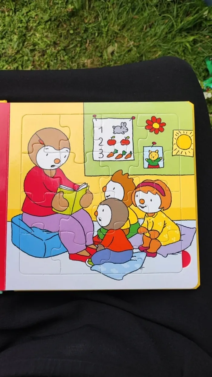 Livre puzzle T'choupi - photo numéro 3
