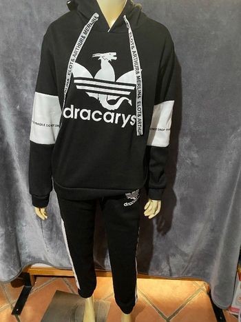 Ensemble jogging  dracarys mixte taille M