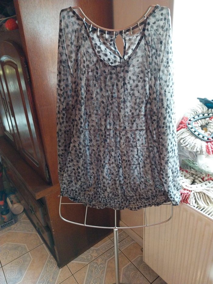 Chemisier transparent