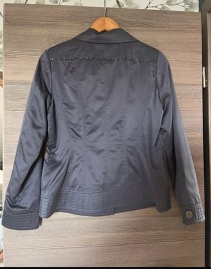Veste neuve tailleur taupe Anne Weyburn 40 - photo numéro 7