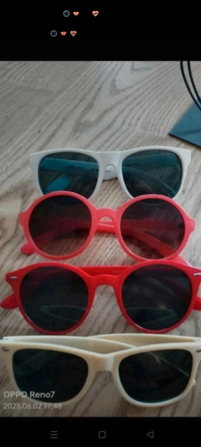 Lunettes de soleil neuves