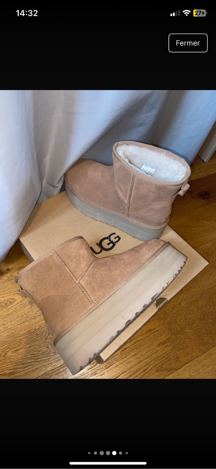Uggs mini camel - photo numéro 4