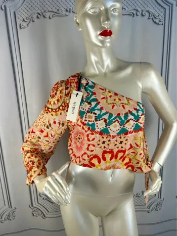 Top Court Rose Ba&sh T.2 / M neuf