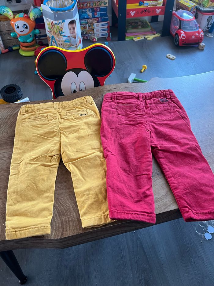 Lot 2 pantalons TAO 9 mois - photo numéro 4