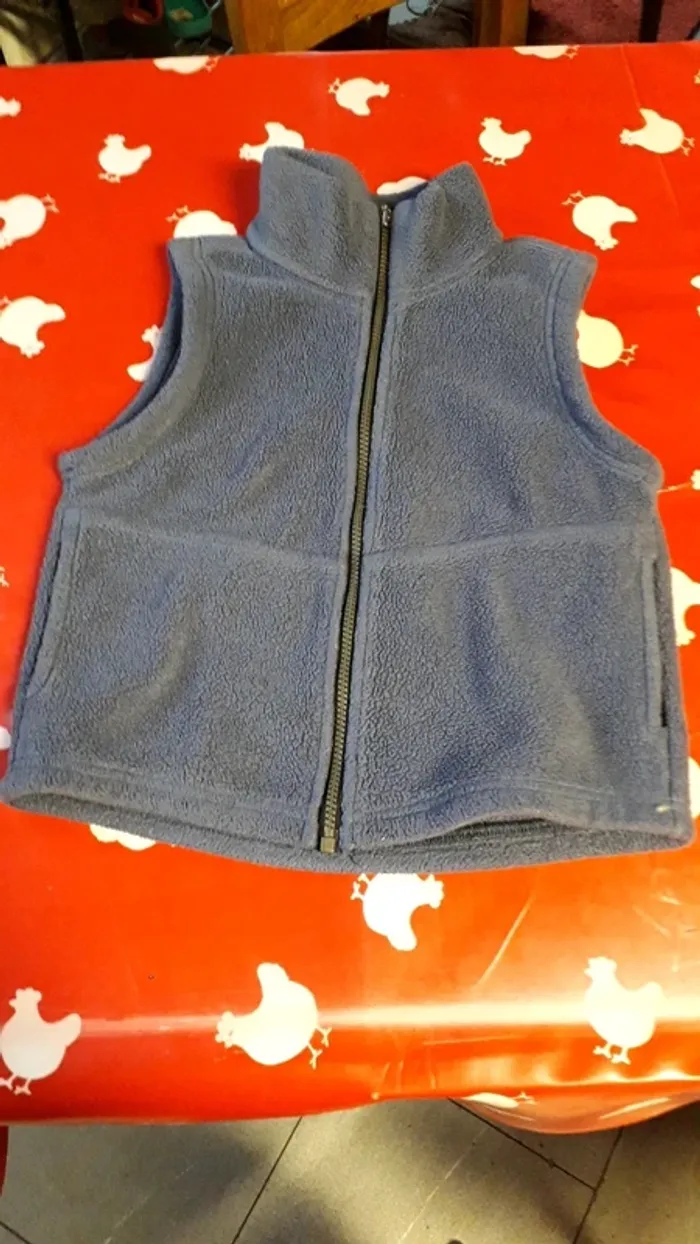 Gilet polaire sans manches