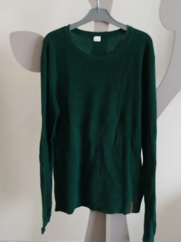 Pull vert foncé Zeeman taille 13-14ans