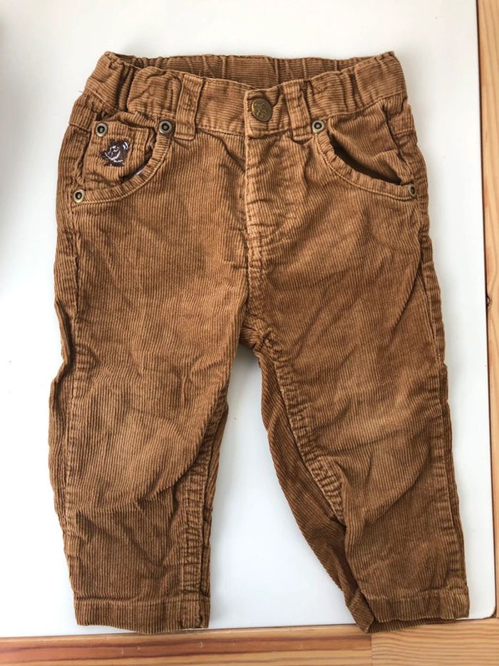 Pantalon velours
