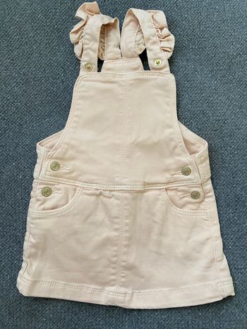 Robe rose façon jean