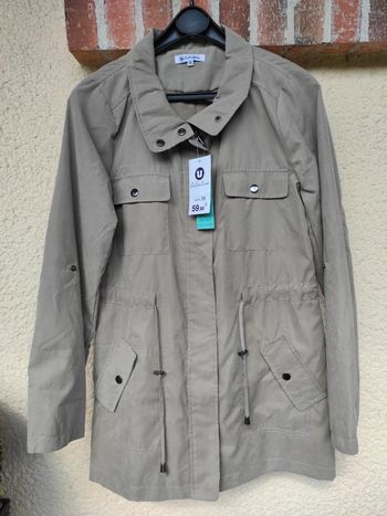 Parka légère beige
