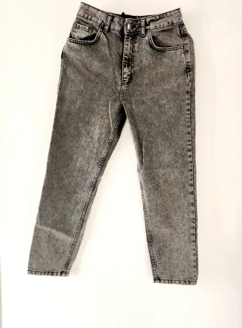 Jean gris délavé taille S