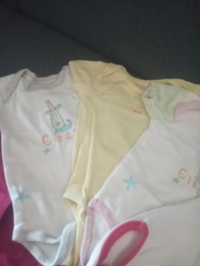 Lot de 6 bodies bébé 18mois - photo numéro 3