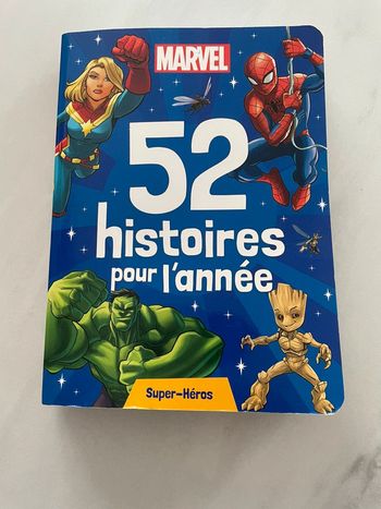 Livre histoire Marvel