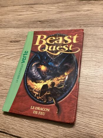 livre beast quest le dragon de feu