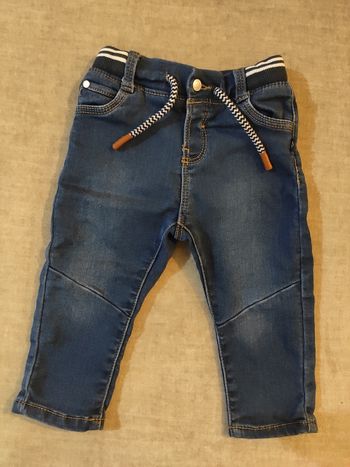 Jean bleu marine 9 mois