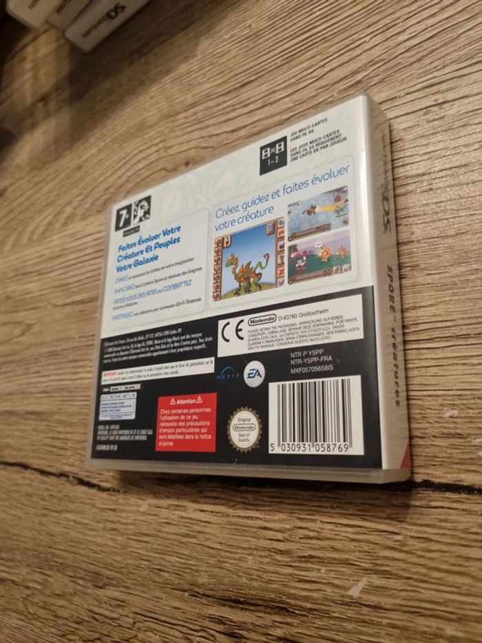 spore créatures complet nintendo ds jeu avec notice - photo numéro 2