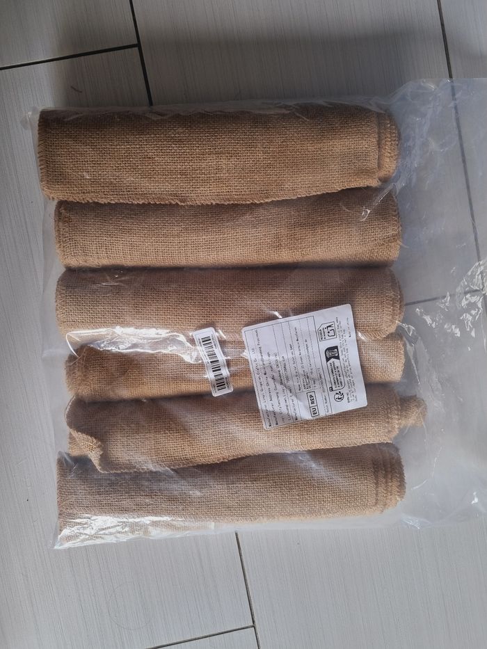 Chemin de table toile de jute