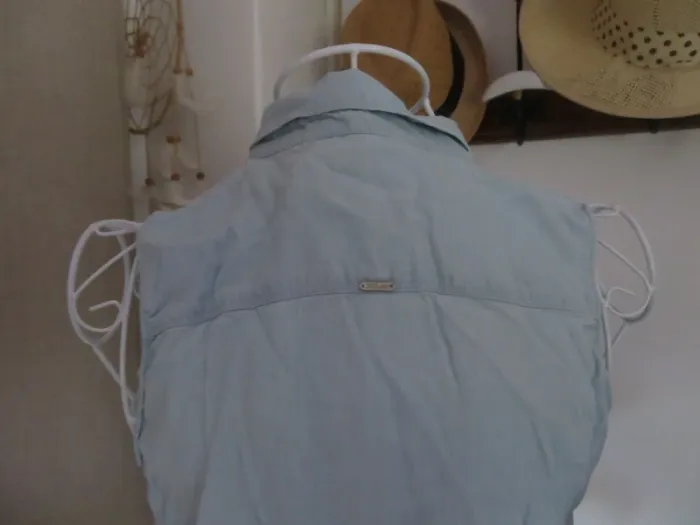 chemise en jeans légere - photo numéro 4