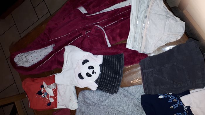 Lot vêtements hiver fille marque Okaidi taille 6 ans - photo numéro 3