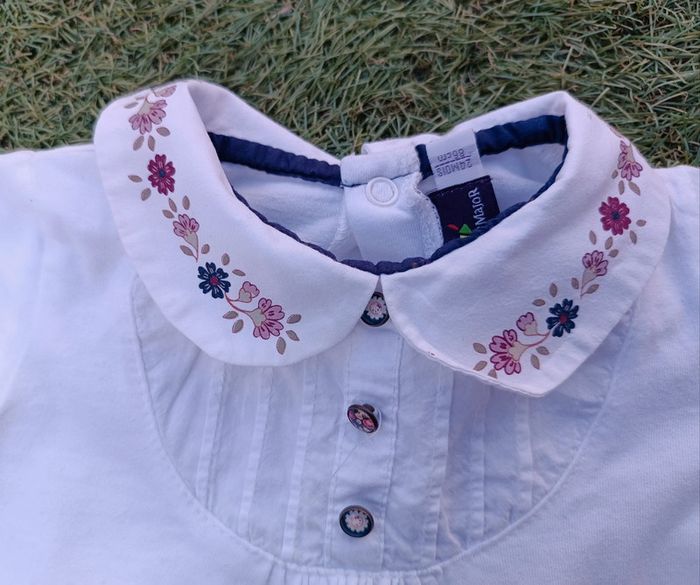 Beau petit haut col Claudine - photo numéro 2