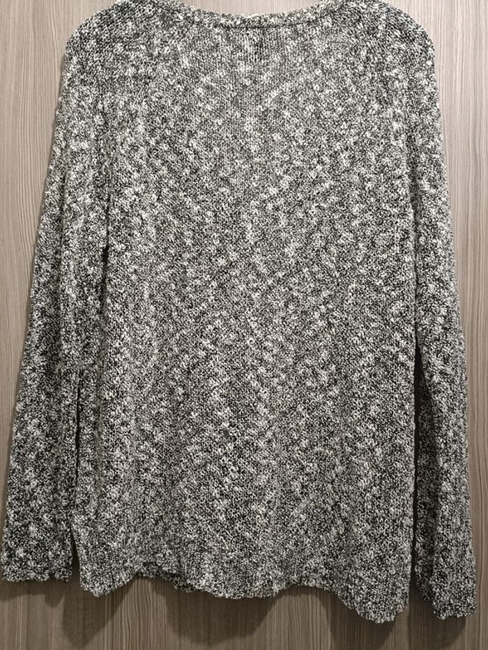 Gilet Mango noir et blanc - photo numéro 3