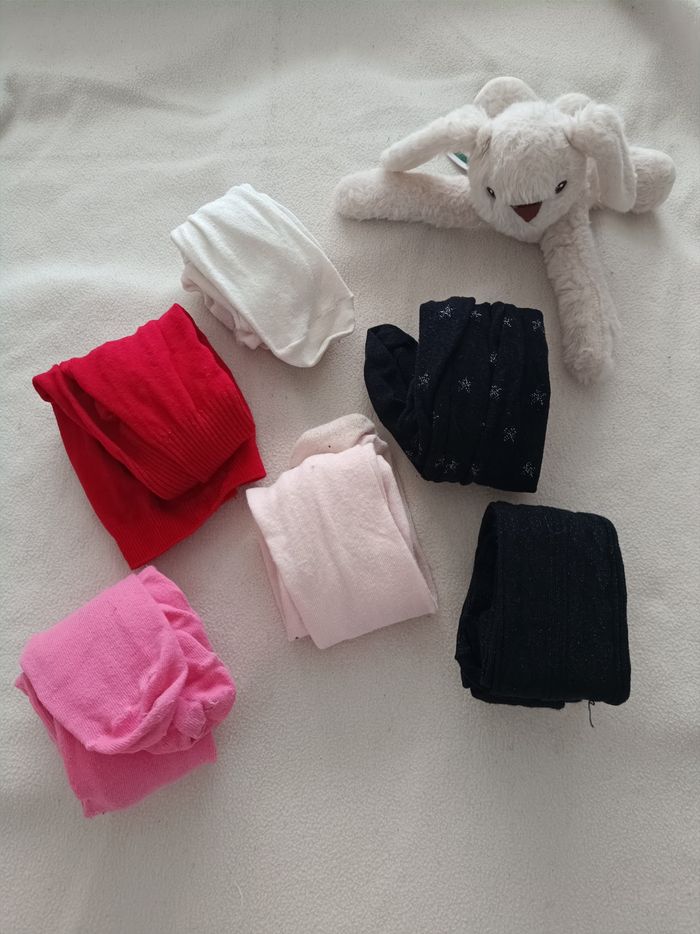 🌸 Lot collants - Taille 6/7 ans 🌸