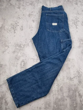 Jean Wrangler Bleu – Taille 46 FR Homme (mesures en photos)