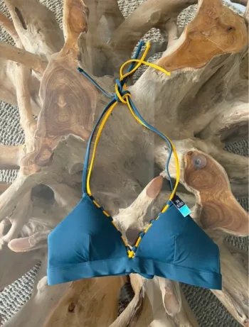 Haut de maillot de bain Etam femme bicolore triangle